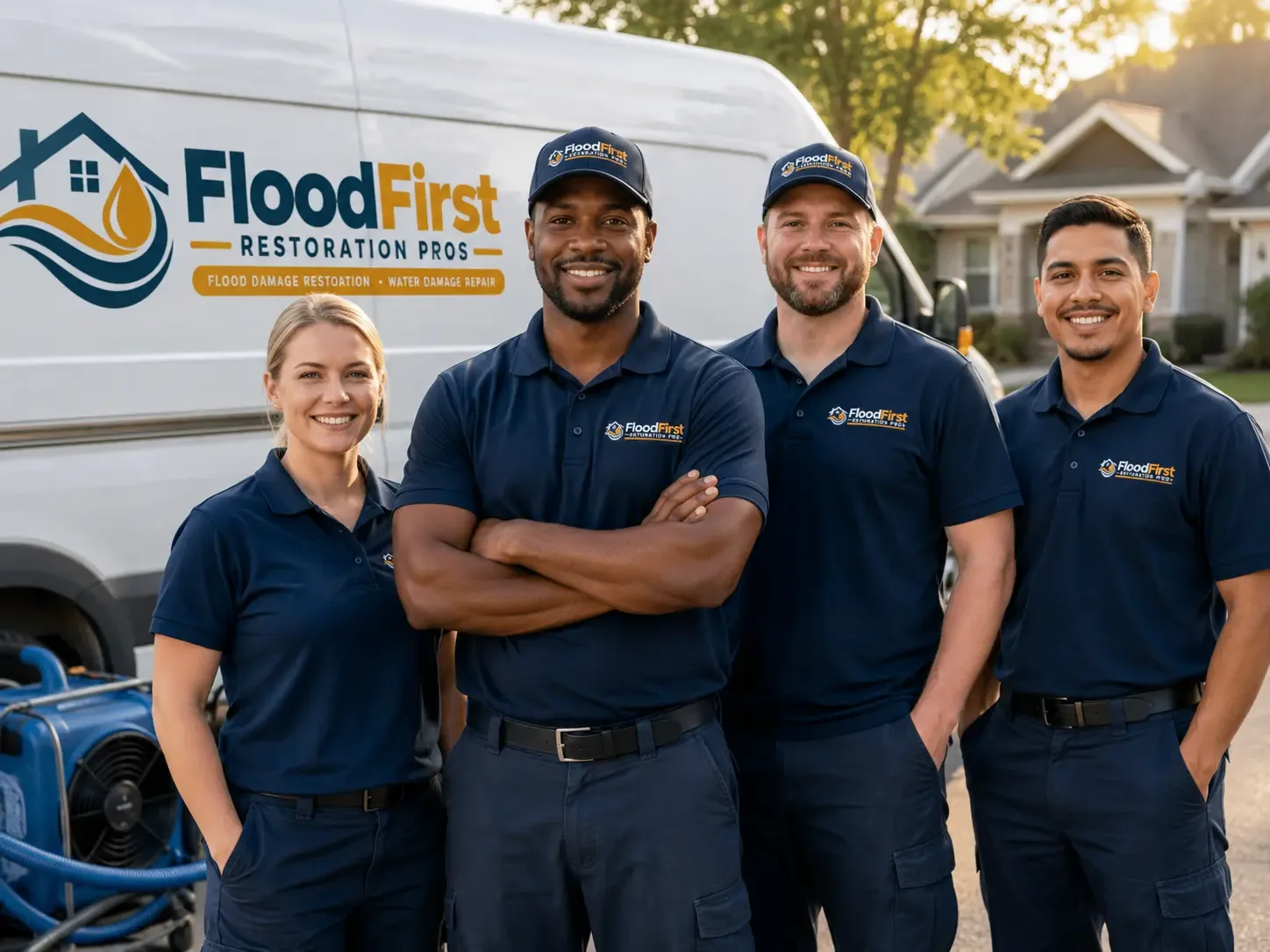 Flood Damage Restoration company in Exchange, WV
